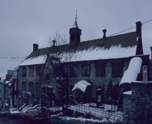 Exterior view of Loyola House / National School Building.; Parks Canada/Parcs Canada, 1988.
