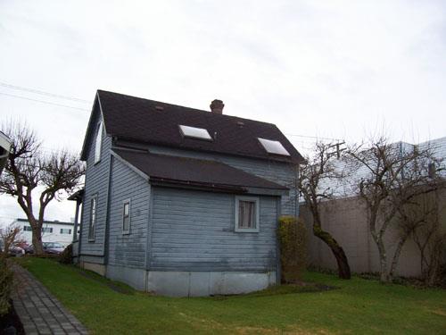 Rear elevation, 2009