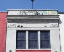 Featured is the cornice work with dentil pattern.; Paul Dubniak, 2008.