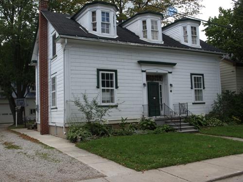 Facade and East Elevation, McIver Residence, 2008