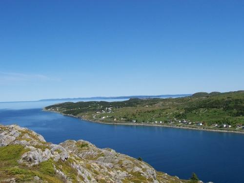 View looking from Cupids Harbour, towards the Atla