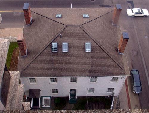 Loyalist House - Aerial view
