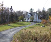 View from the roadside, 16 Cameron Road, Sherbrooke, NS; Heritage Division, NS Dept. of Tourism, Culture and Heritage, 2009
