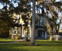 Of note are the twin porches.; Kayla Jonas, 2008.