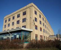 Façades secondaires - du sud du bâtiment Johnston Terminal, Winnipeg, 2007; Historic Resources Branch, Manitoba Culture, Heritage and Tourism, 2007