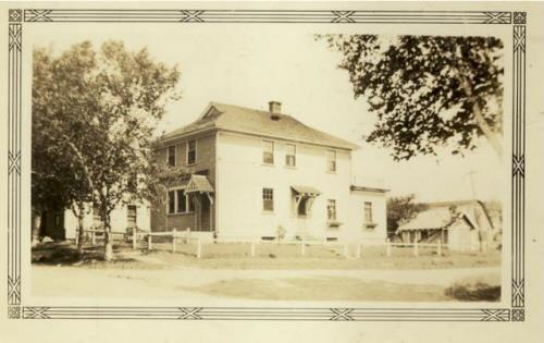 Showing south west elevation in 1934