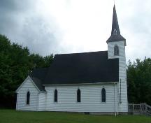 East elevation, Holy Trinity Church, Country Harbour Mines, NS; Heritage Division, NS Department of Tourism, Culture and Heritage, 2009