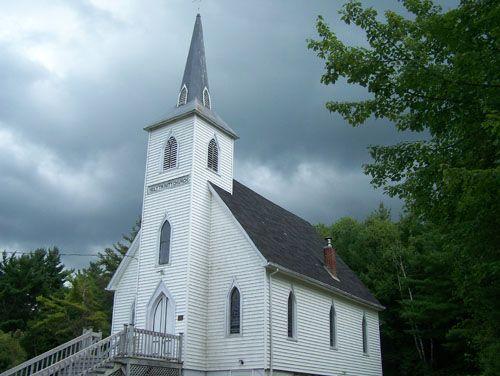 Front and west elevations