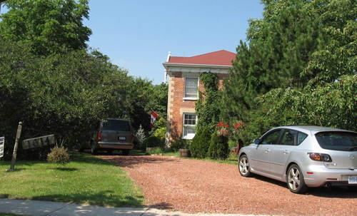 North elevation,  Brown/McCaughtery Estate, 2008