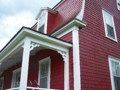 Porch showing detailed trim