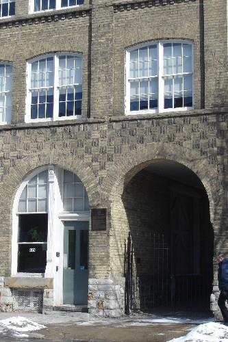 Facade detail, 350 Talbot Street, 2008