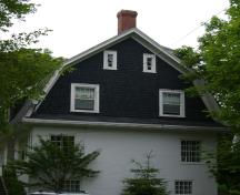 This image shows the gambrel roof; City of Saint John, 2008