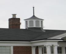 Detailed view of the louvered cupola.; Chelsey Tyers, 2008.