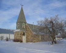 View of Christ Anglican Church from SW, 2003.; Government of Saskatchewan, Bruce Dawson, 2003