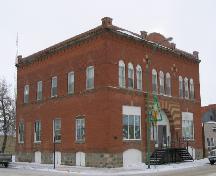 Greer Block from NW at street level, 2003; Government of Saskatchewan, Bruce Dawson, 2003