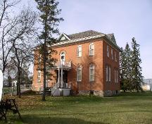 Front elevation of Rosthern Mennonite Heritage Museum, 2003.; Government of Saskatchewan, Jennifer Bisson, 2003.
