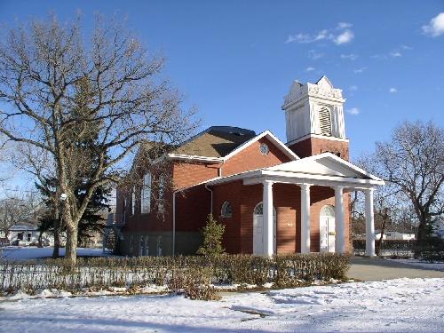Conquest United Church south elevation