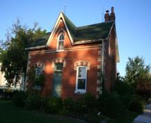 Of note is the symmetrical three bay facade.; City of Mississauga, 2007.