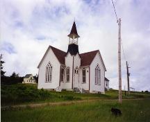 Side view, Jubilee United Church, Port Hood Island, Nova Scotia; Courtesy of Shirley Smith, 2004