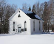 Showing front elevation in winter; Province of PEI, Faye Pound, 2009