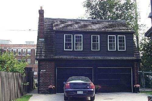The coach house at the Dr. Charles W. Hoare House.