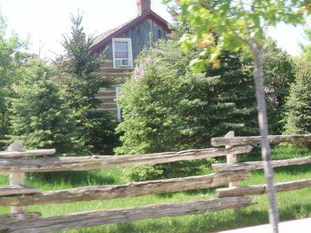 Gable End, Stauffer Log House, 2008