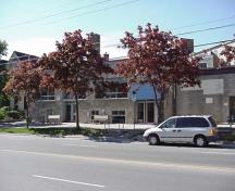 Featured to the right is the circa 1874 concrete block addition.; City of Guelph, 2005.