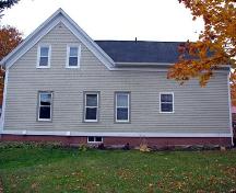 Rear perspective, Captain Angus MacDougall House, Havre Boucher.; Heritage Division, N.S. Dept. of Tourism, Culture and Heritage, 2009.