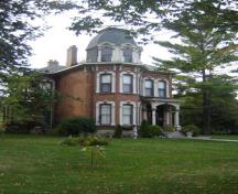 Of note is the great height of the residence.; Kayla Jonas, 2007.