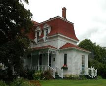 Front perspective, St. Joseph’s Glebe House, St. Joseph’s, Nova Scotia, 2009.; Heritage Division, N.S. Dept. of Tourism, Culture and Heritage, 2009