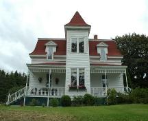Side elevation, St. Joseph’s Glebe House, St. Joseph’s, Nova Scotia, 2009.; Heritage Division, N.S. Dept. of Tourism, Culture and Heritage, 2009