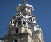 Détail de l'église de Sainte-Anne-des-Plaines; Conseil du patrimoine religieux du Québec, 2003