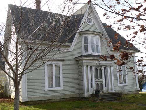 North and east elevations
