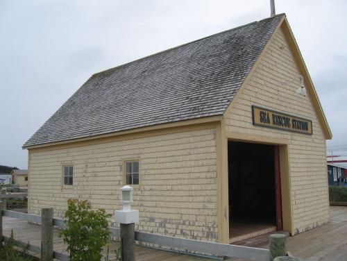Showing side elevation