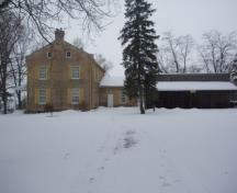 Of note is the brick chimney.; Martha Fallis, 2008.