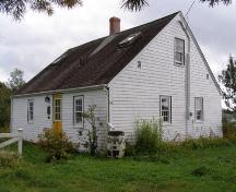 Wecob House, Rear Elevation, Wake Up Hill, Chester, Nova Scotia, 2007.; Heritage Division, Nova Scotia Department of Tourism, Culture and Heritage, 2007.