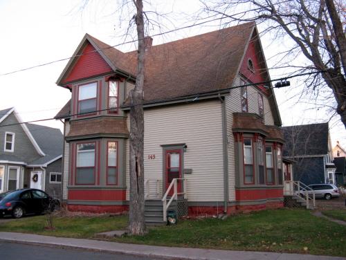 Showing southwest elevation