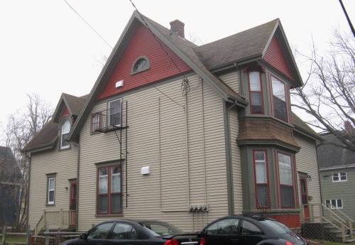 Showing north elevation