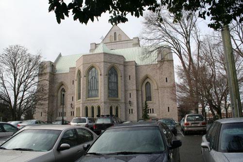 East facade