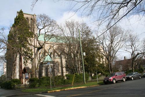 Southwest facade