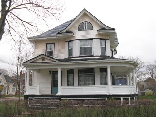 Showing west elevation