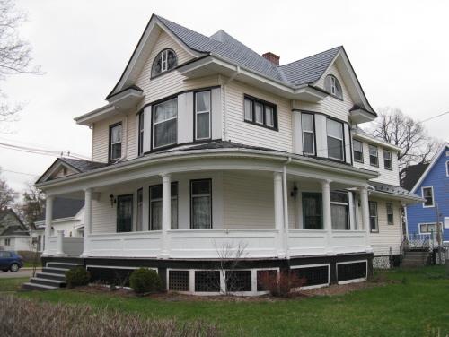 Showing southwest elevation