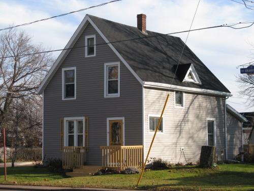 Showing southwest elevation