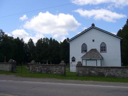 Facade, Melville White Church, 2008