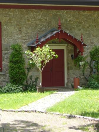 Detailed view, Rosehill Schoolhouse