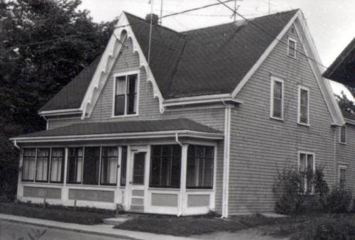 Showing southwest elevation