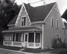 Showing southwest elevation; Canadian Inventory of Historic Buildings, 1971