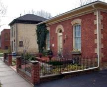 Of note is the buff brick detailing.; City of Brantford, n.d.