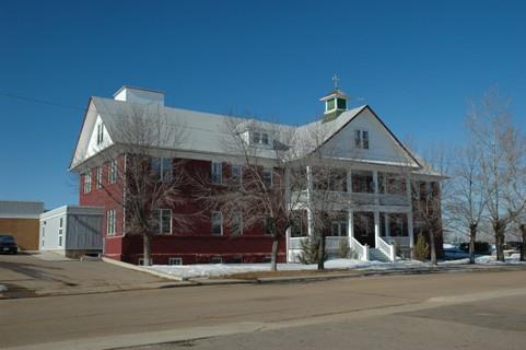 East and south elevations