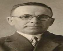 Photographie de Télesphore Arsenault; Gerald V. Arseneault (grandson)